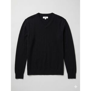 NORDSTROM 100% Washable Merino Wool Quiet Luxury Sweater Size Large